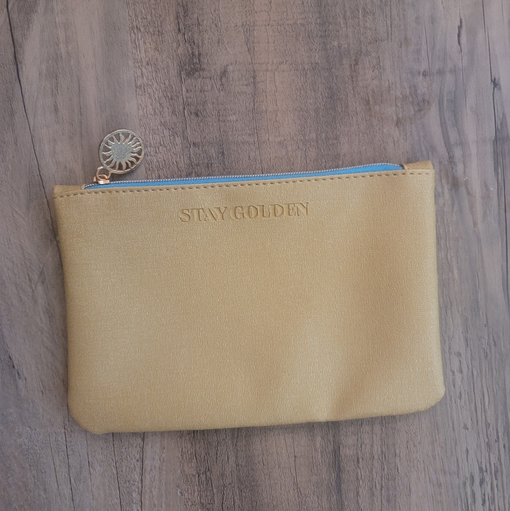 IPSY Stay Golden Makeup Pouch